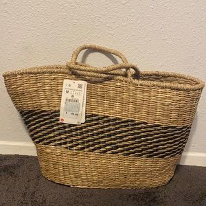 NWT Zara beach bag with tag